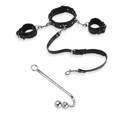 Cuffs Anal Elegant Hook Beaded with and 5334 Collar 0318